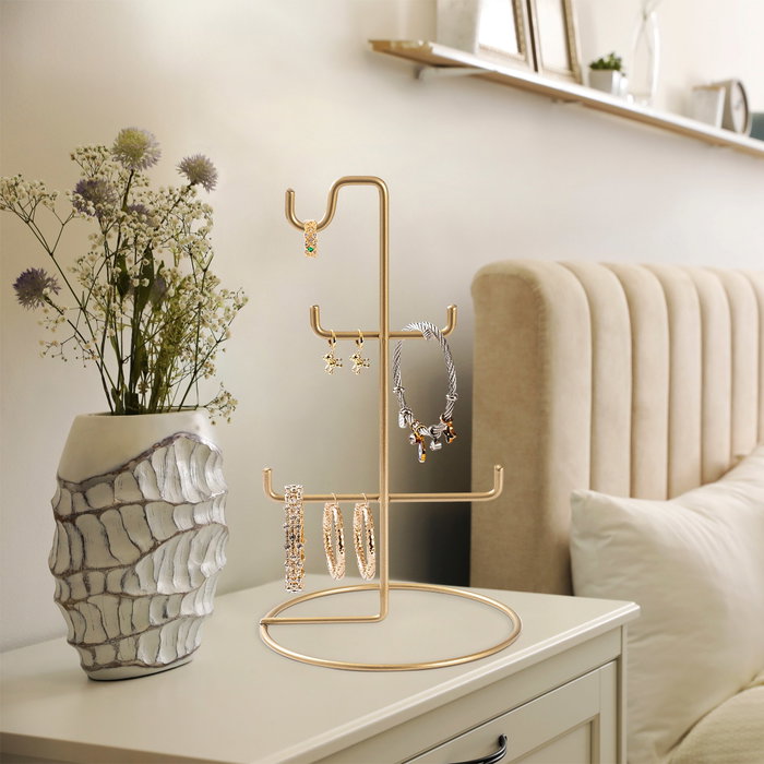Aberto Design TK-003 Organizador de Joyas Dorado